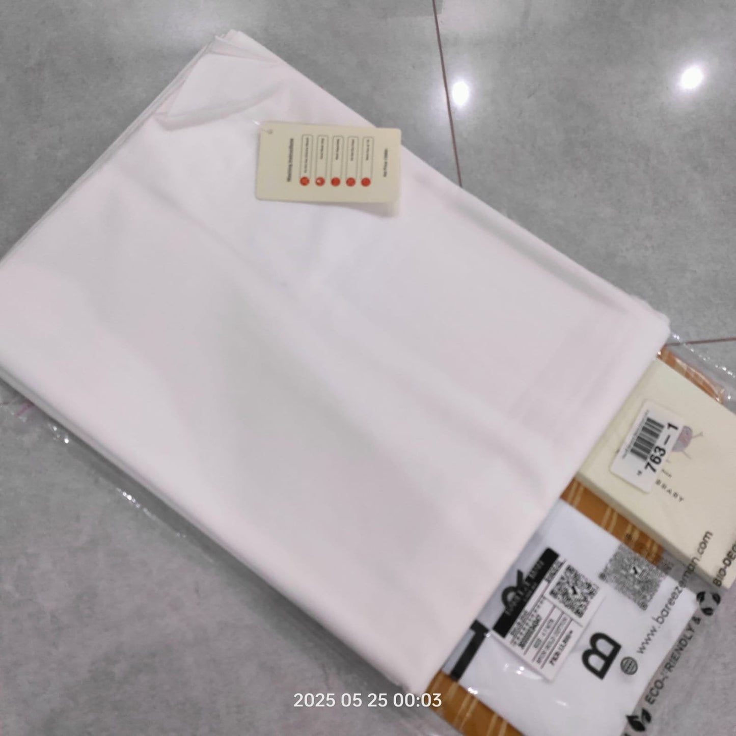 Bareeze Gents Soft Cotton-Milky White(763-1)