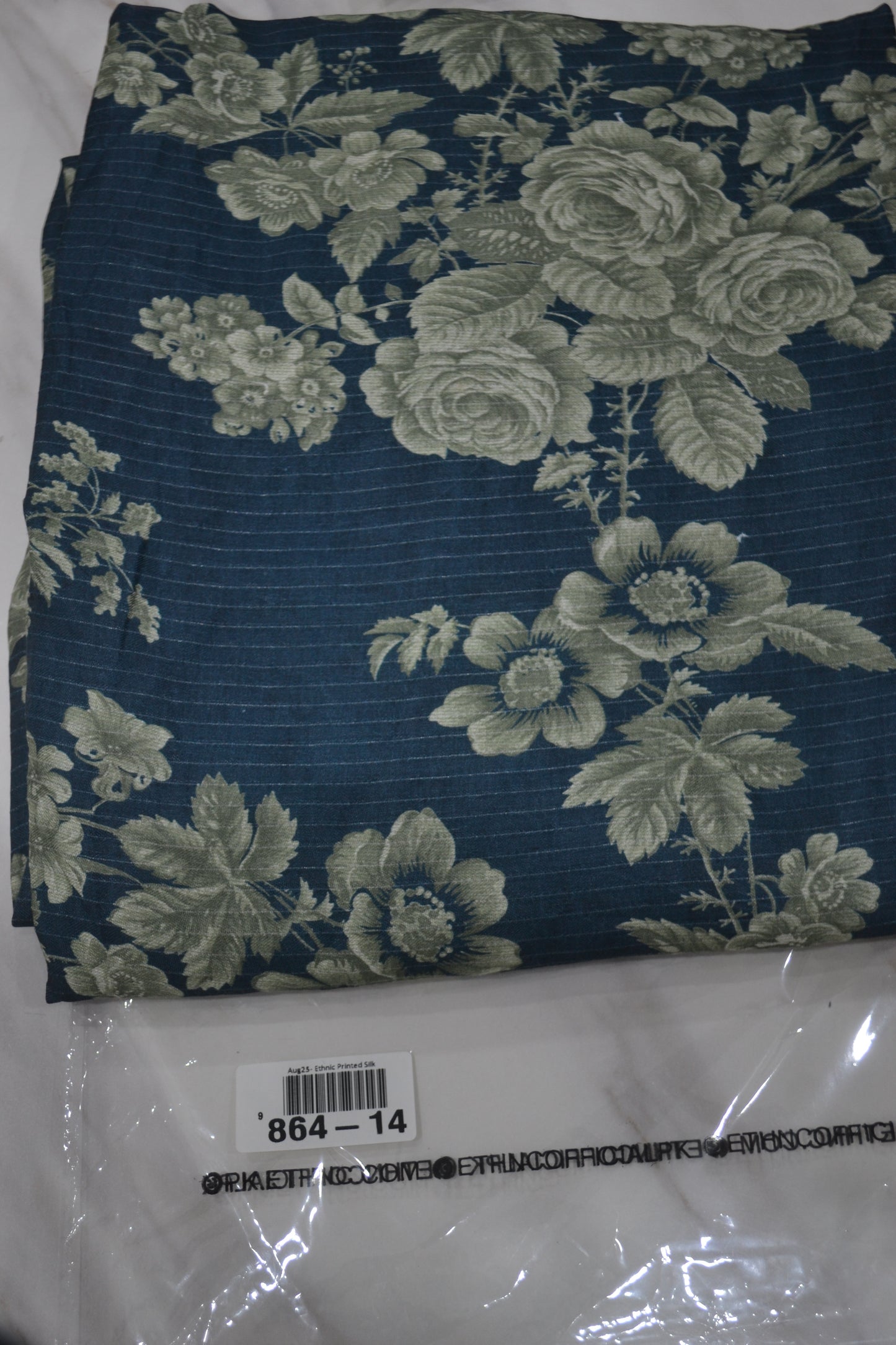 Ethnic Printed Raw Silk (864-14)