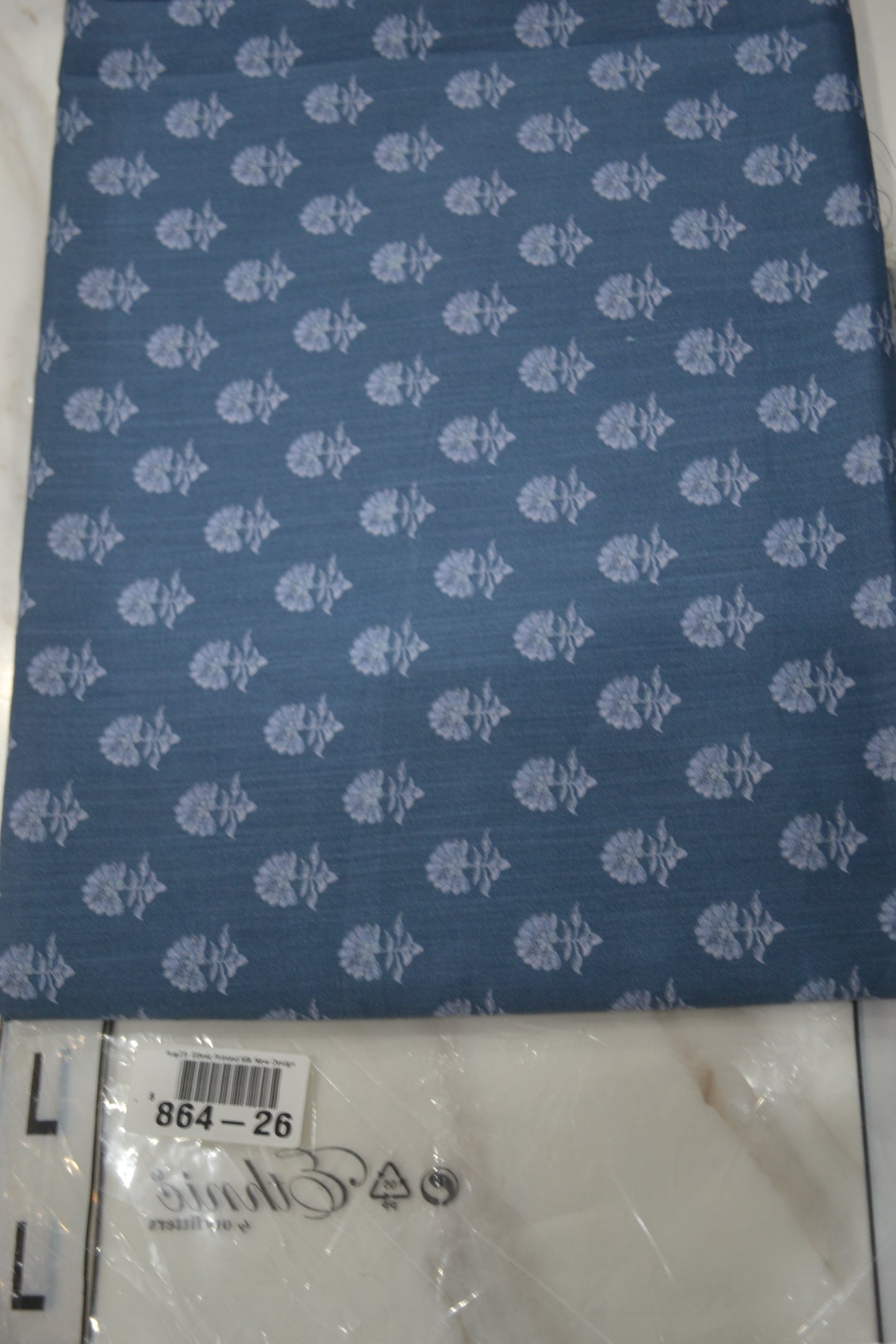 Ethnic Printed Raw Silk (864-26)