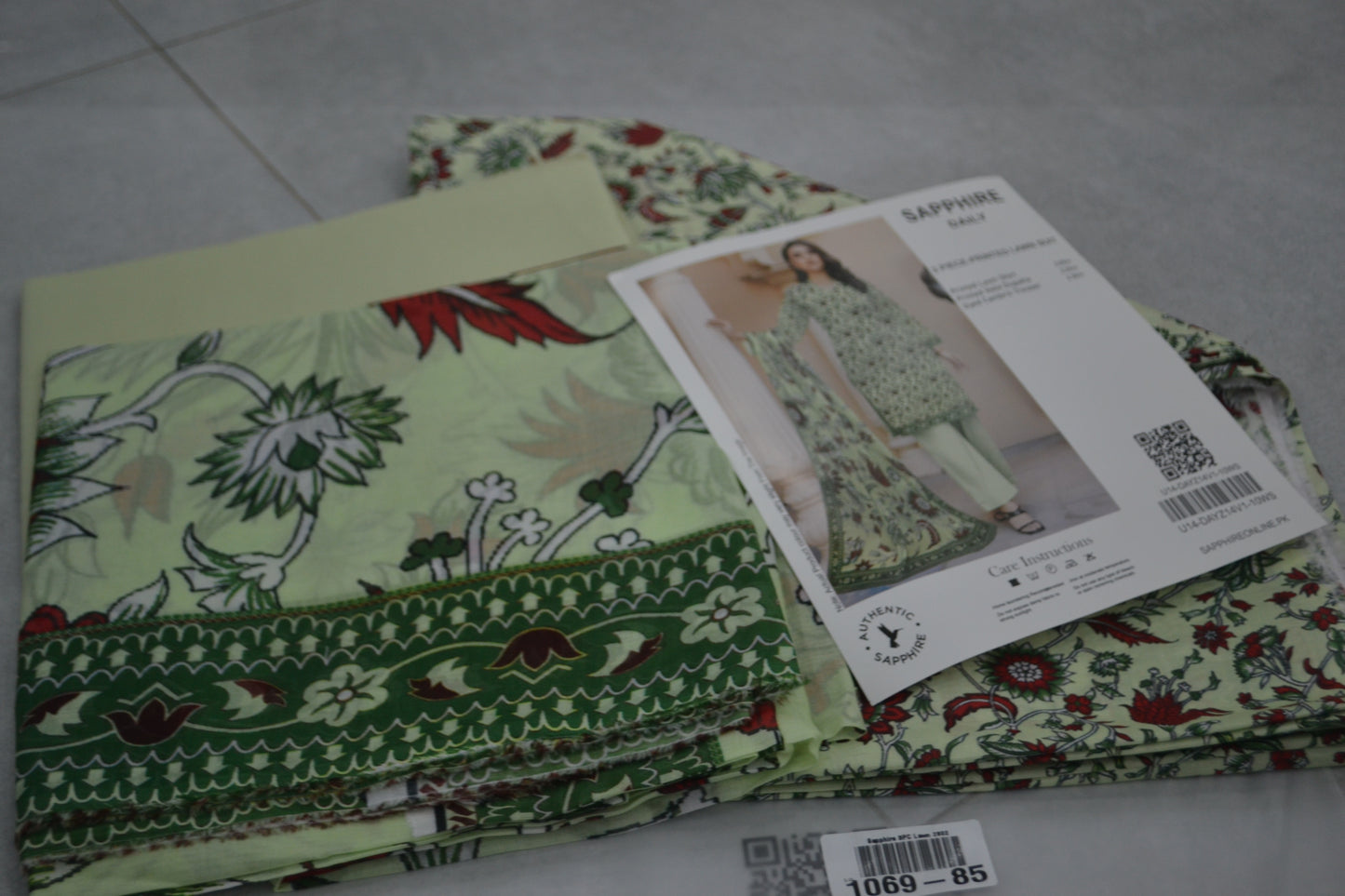 Sapphire 3pc Lawn (1069-85)