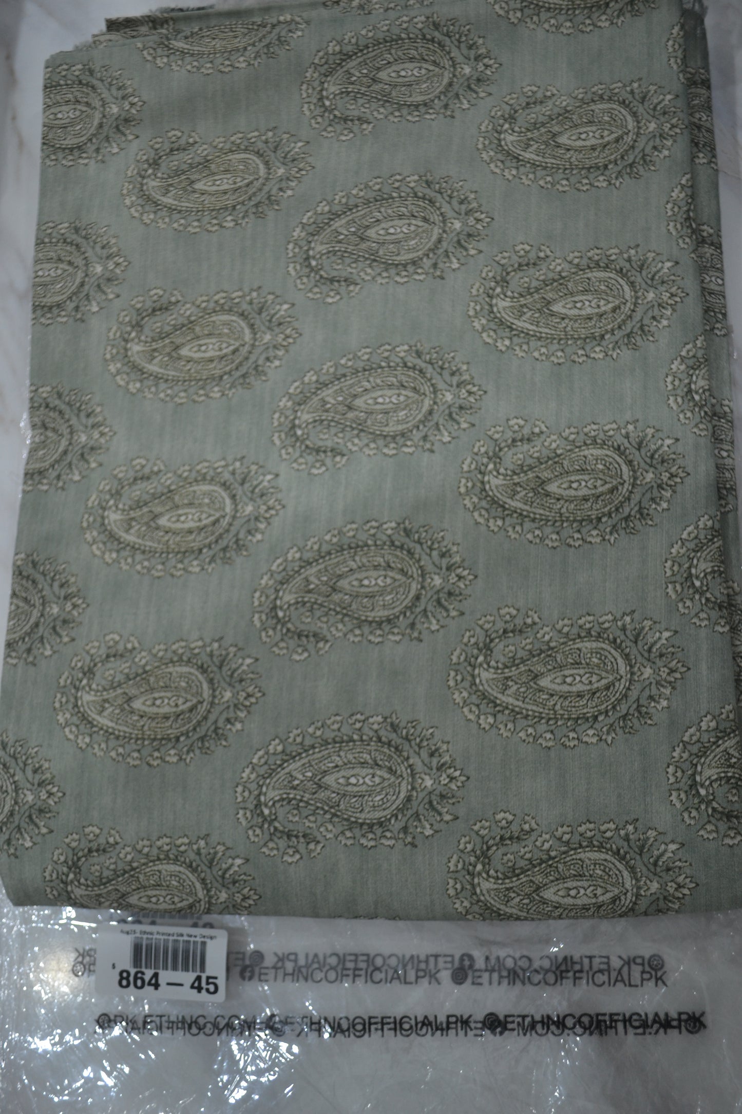 Ethnic Printed Raw Silk (864-45)