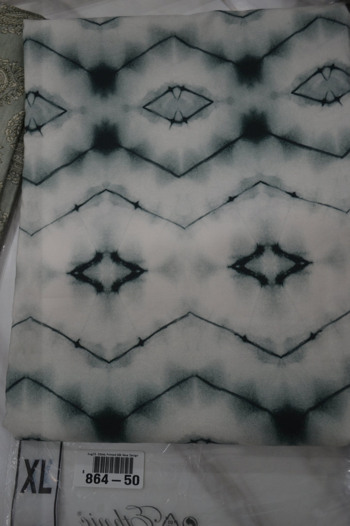 Ethnic Printed Raw Silk (864-50)