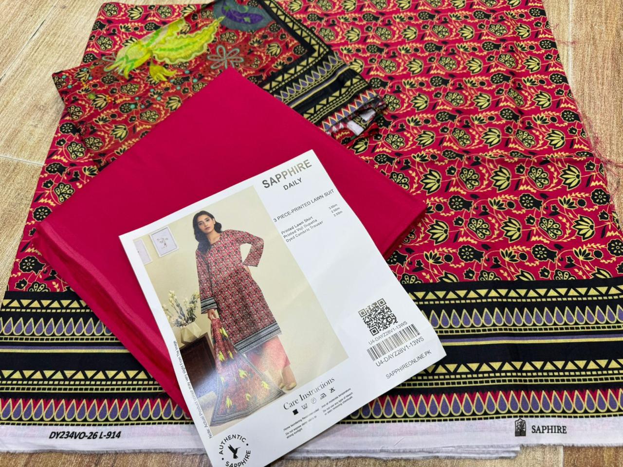 Sapphire 3pc Lawn (1069-4)