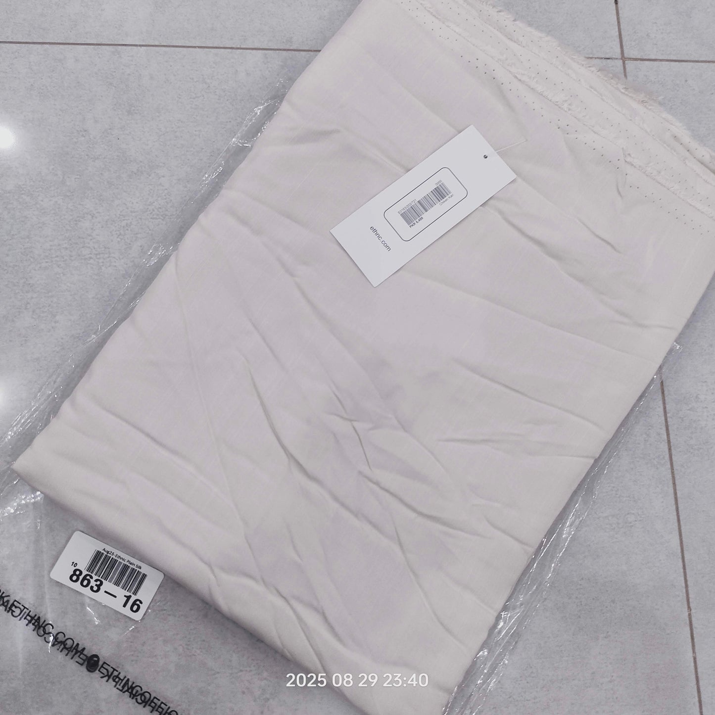 Ethnic Plain Raw Silk (863-16)