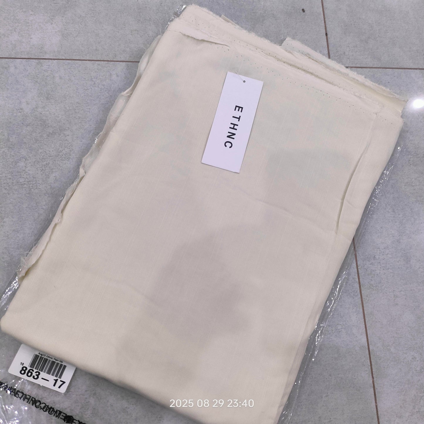 Ethnic Plain Raw Silk (863-17)