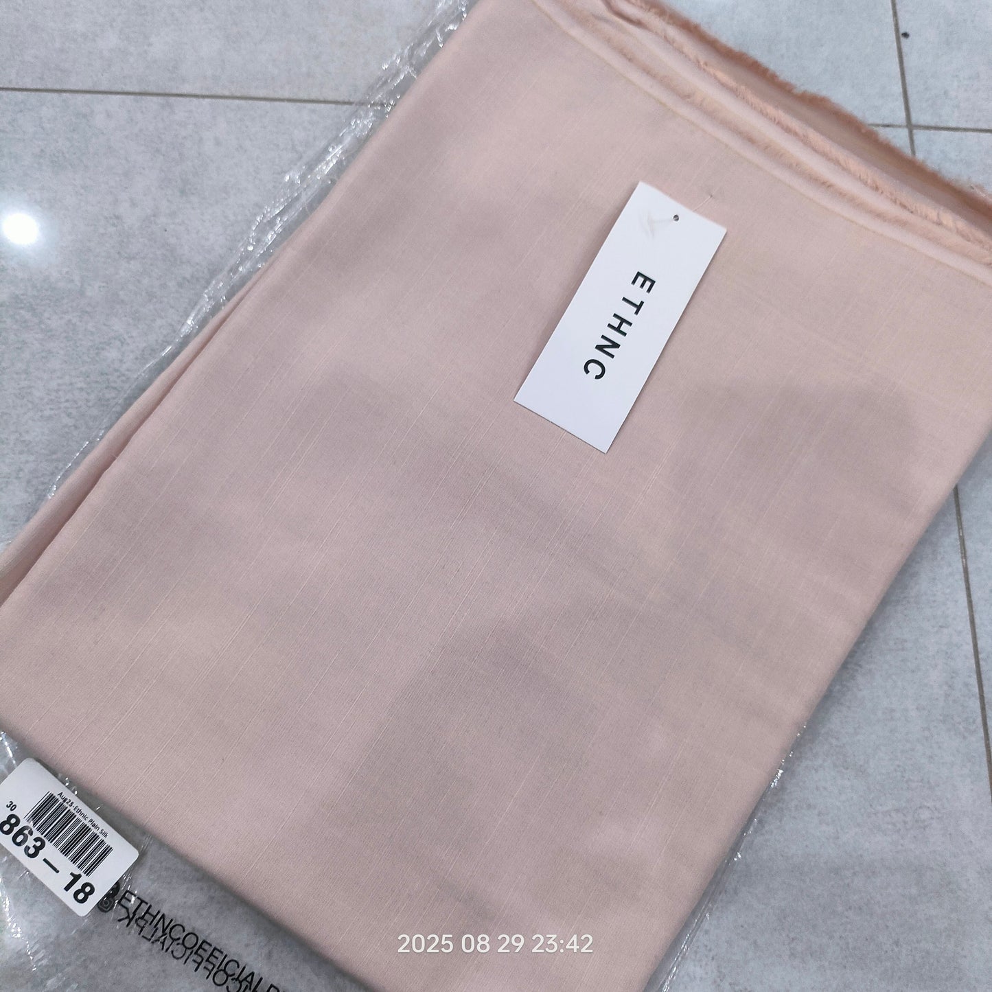 Ethnic Plain Raw Silk (863-18)