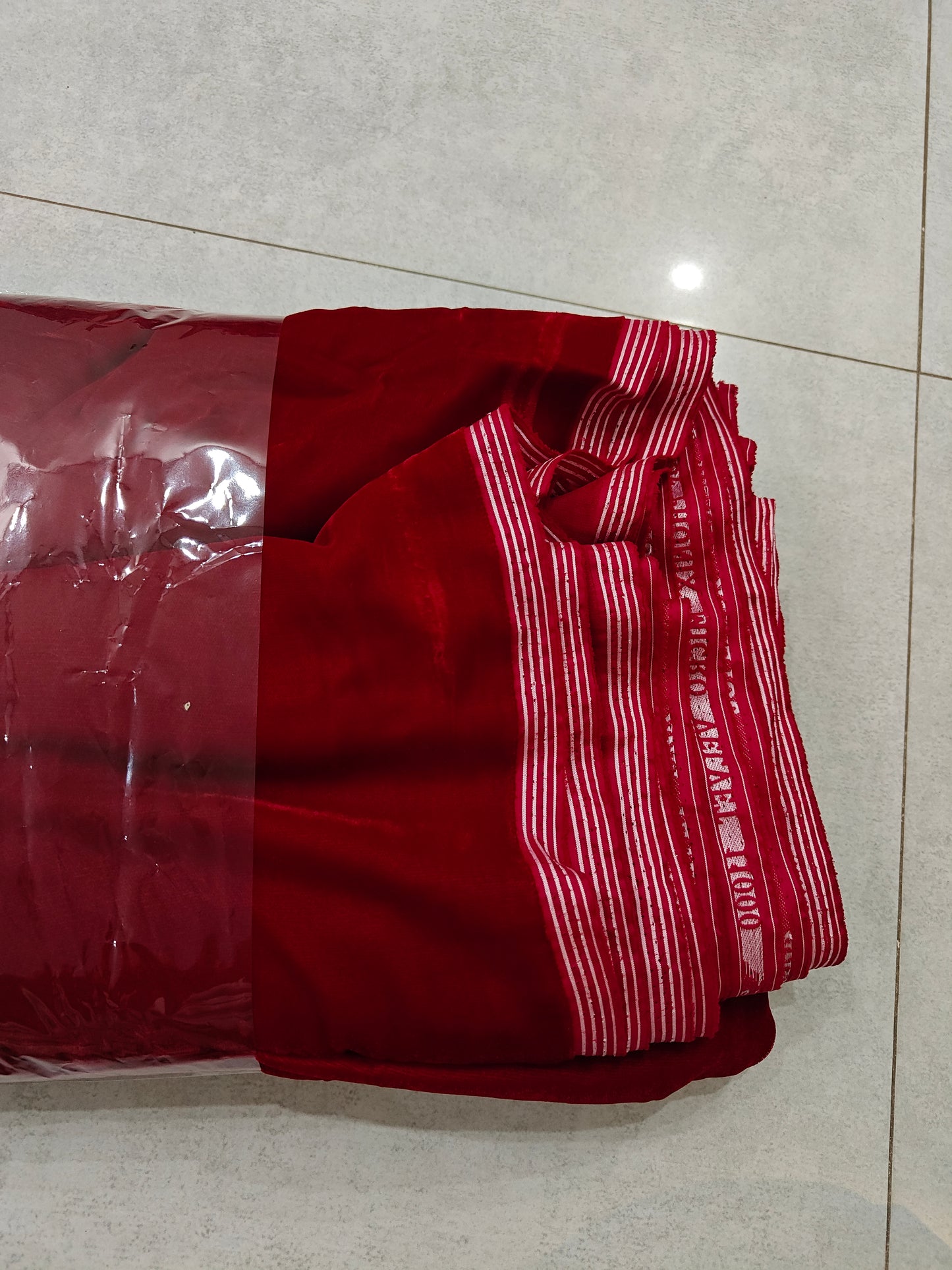 Velvet 2pc (1268-9)-Ruby Red