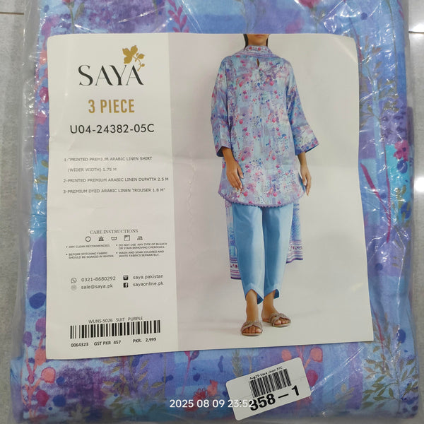 Saya Linen 3PC