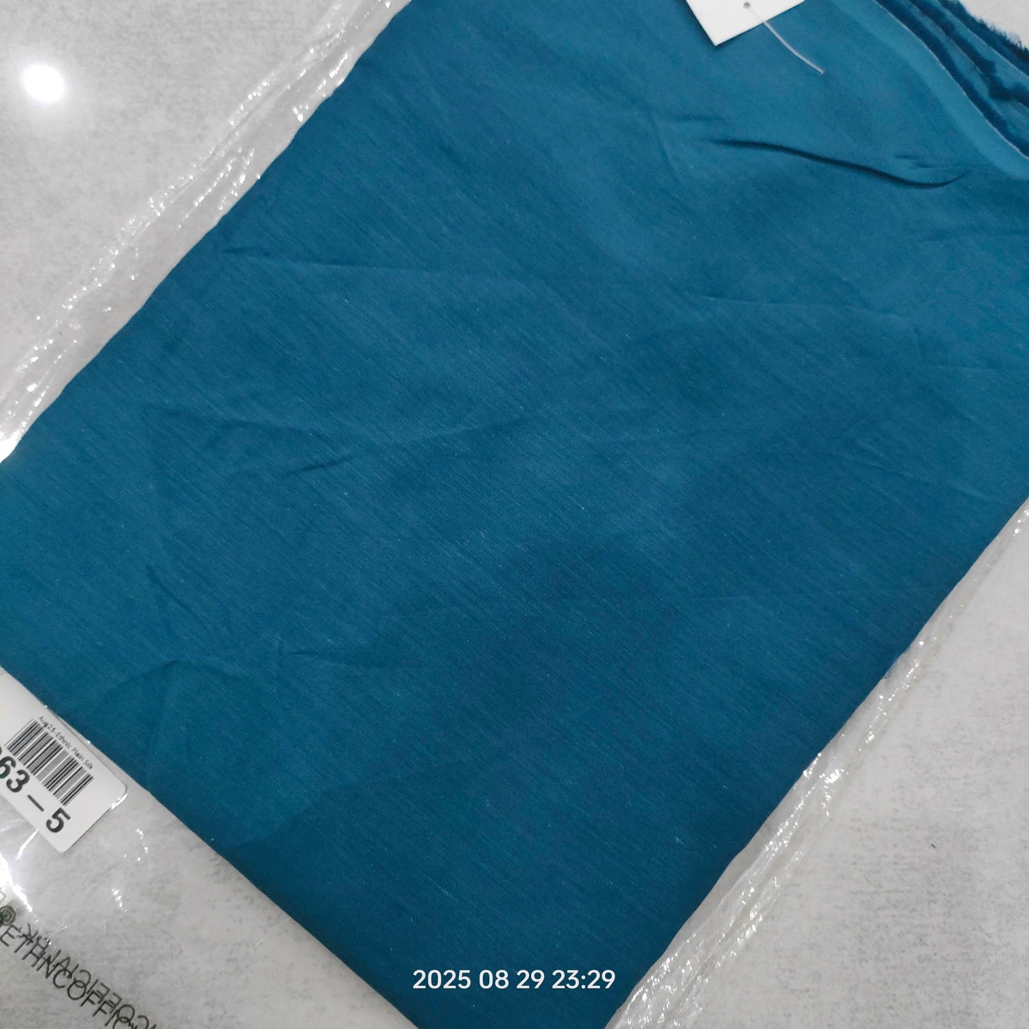 Ethnic Plain Raw Silk