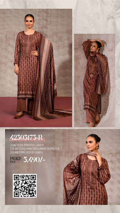 Nishat linen 3pc (1248-9)