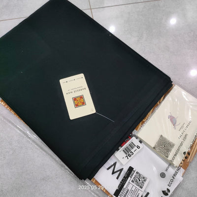 Bareeze Gents Soft Cotton-Black(763-6)