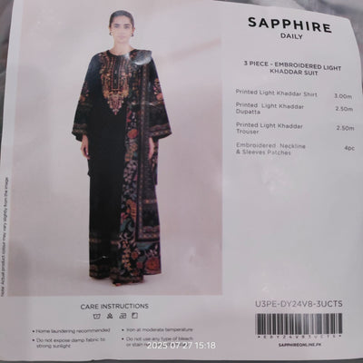Sapphire Winter 3PC (834-26)