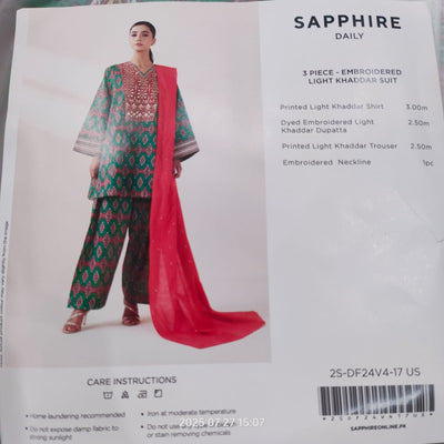 Sapphire Winter 3PC (834-9)
