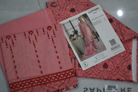 Sapphire 3pc Lawn (1069-76)