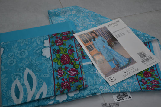 Sapphire 3pc Lawn (1069-78)