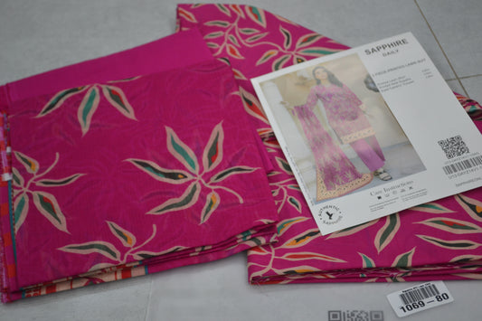 Sapphire 3pc Lawn (1069-80)