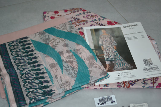 Sapphire 3pc Lawn (1069-82)