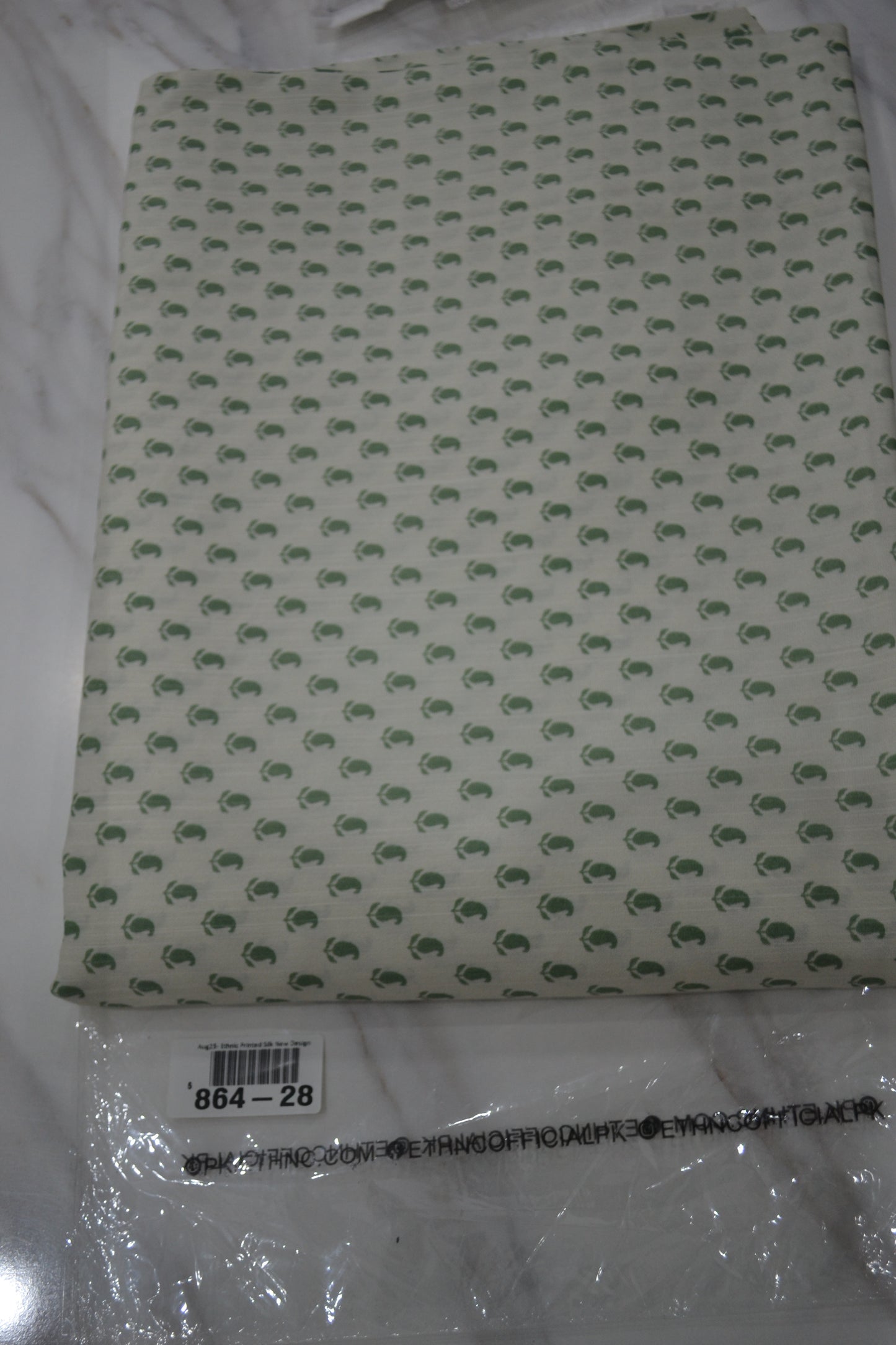 Ethnic Printed Raw Silk (864-28)