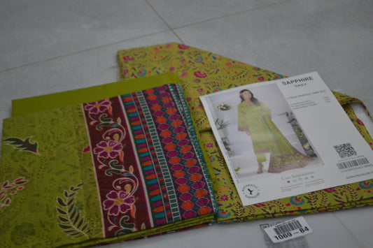 Sapphire 3pc Lawn (1069-84)