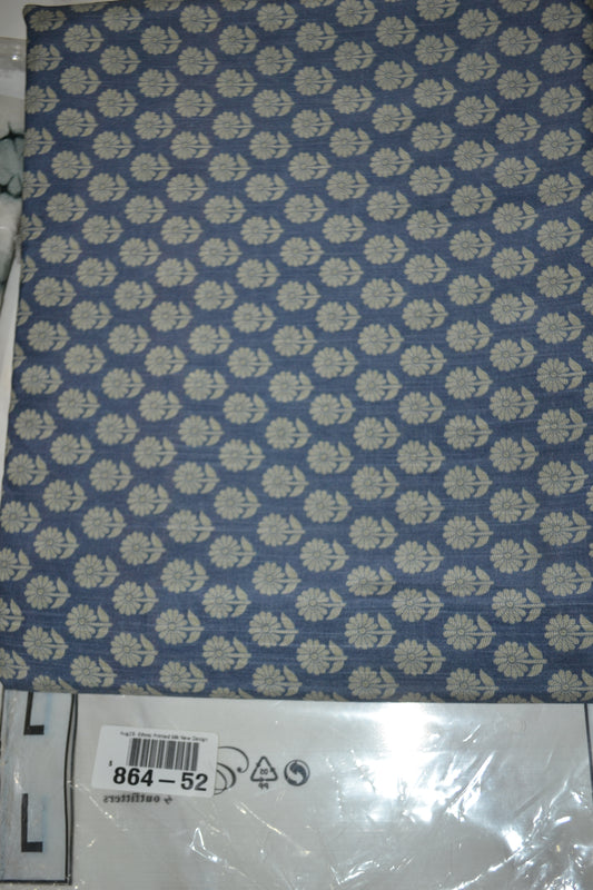 Ethnic Printed Raw Silk (864-52)