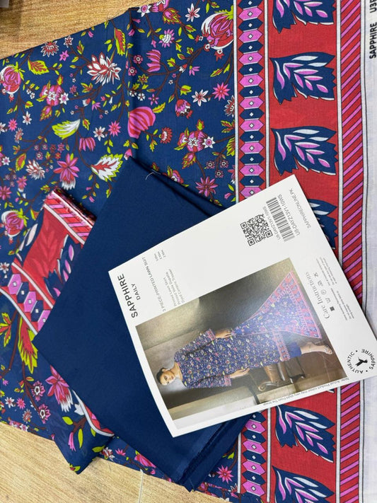 Sapphire 3pc Lawn (1069-36)