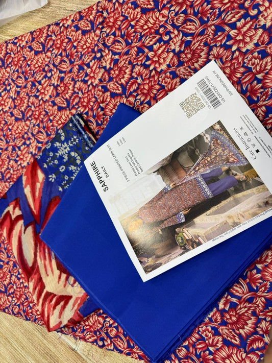 Sapphire 3pc Lawn (1069-9)