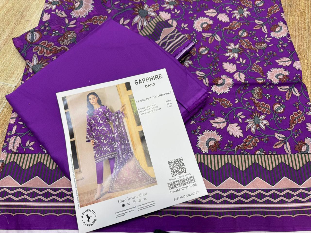 Sapphire 3pc Lawn (1069-1)