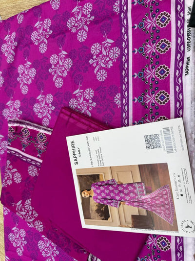 Sapphire 3pc Lawn (1069-6)
