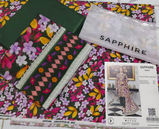 Sapphire 3pc Lawn (1069-20)