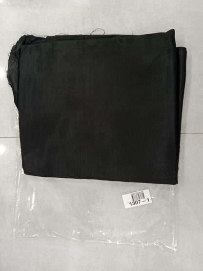 Korean Raw Silk (1307-1) Jet black