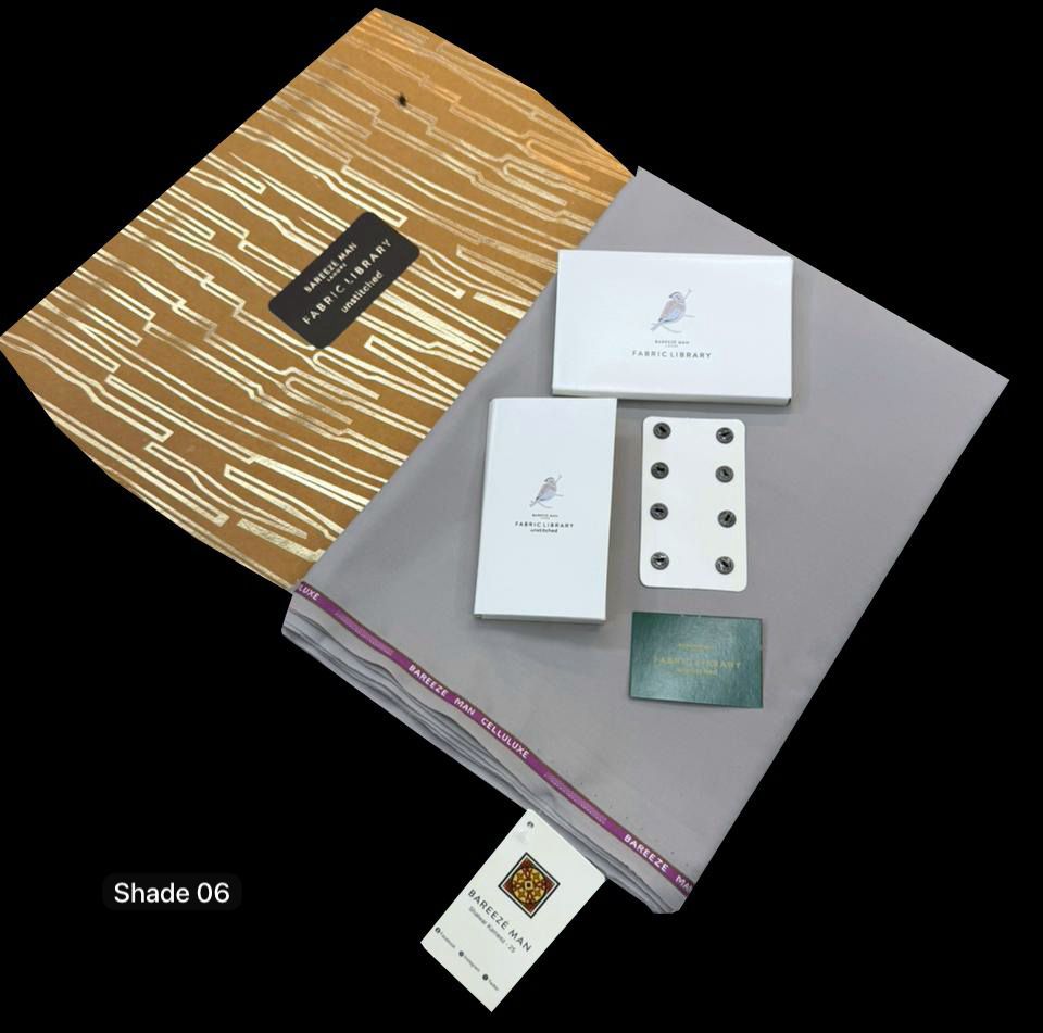 Bareeze Cellulux Gents  Summer Wash & Wear (1087-6)