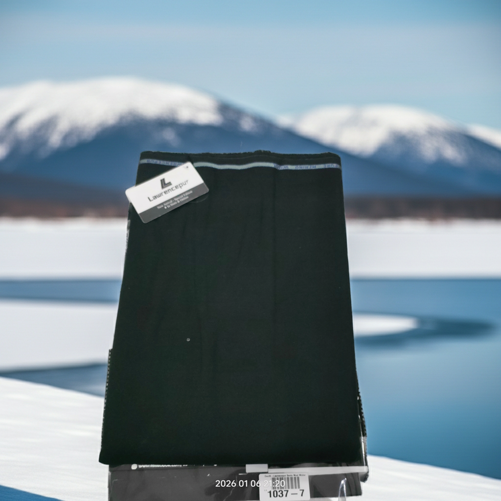 Lawrancepur gents wool stuff-Black (1037-7)