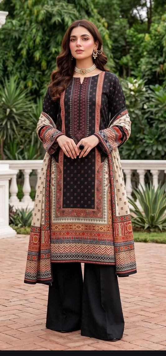 Mashaim Lawn 3pc(1204-1)