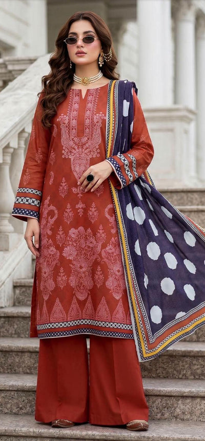 Mashaim Lawn 3pc(1204-10)