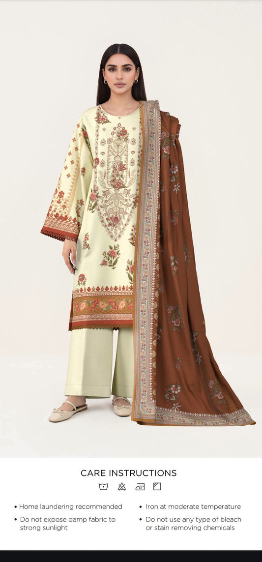 Sapphire emb 3pc Lawn (1227-8)