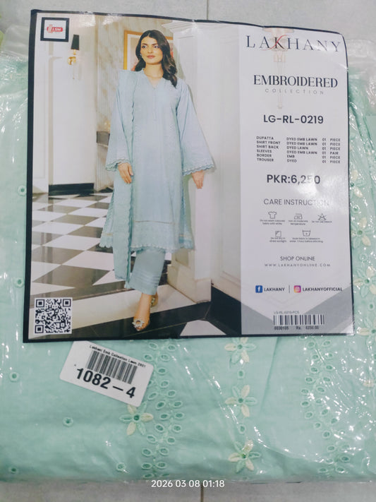 LAKHANY emb Lawn (1082-4)