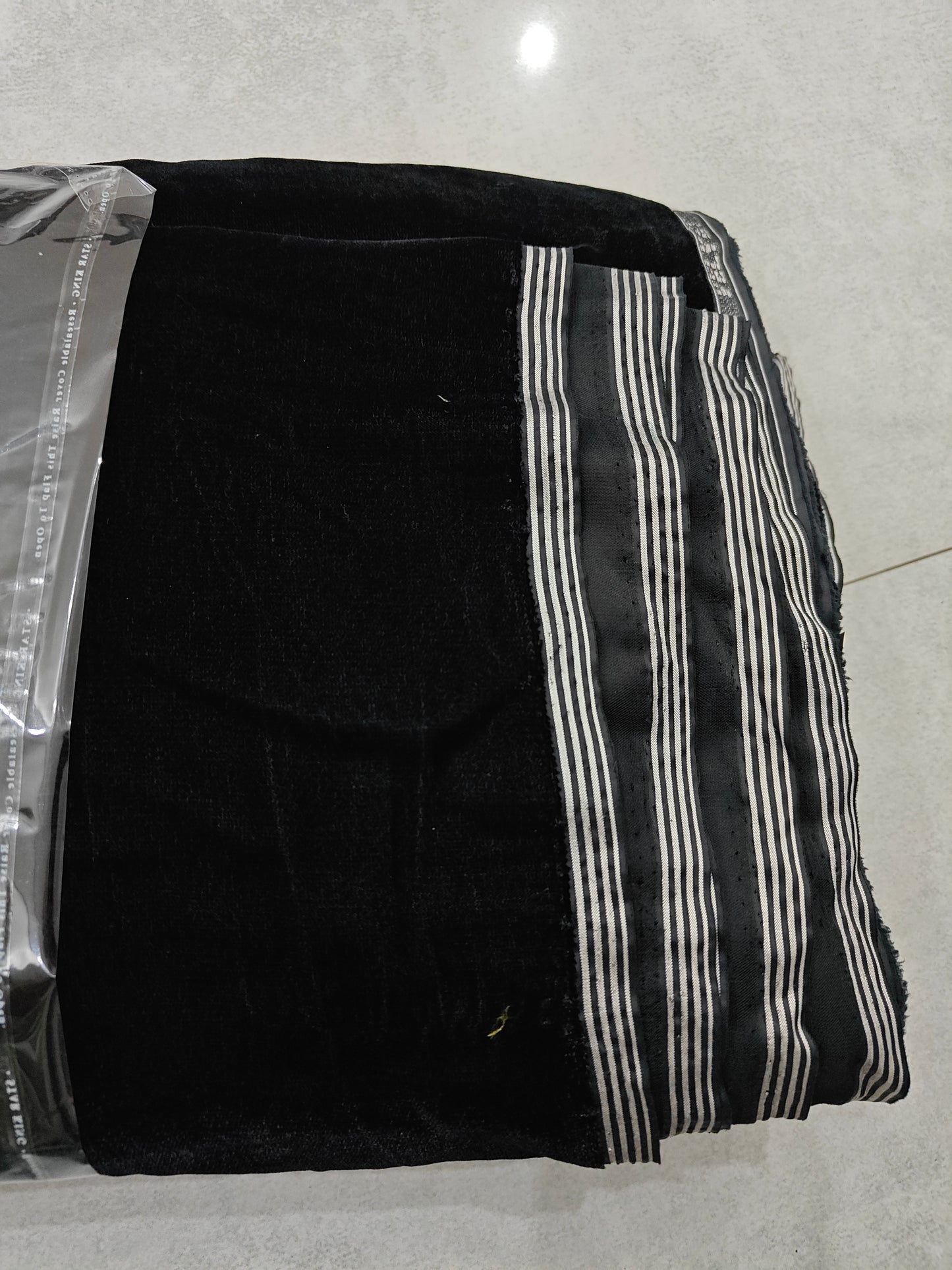 Velvet 2pc (1268-1)-Black