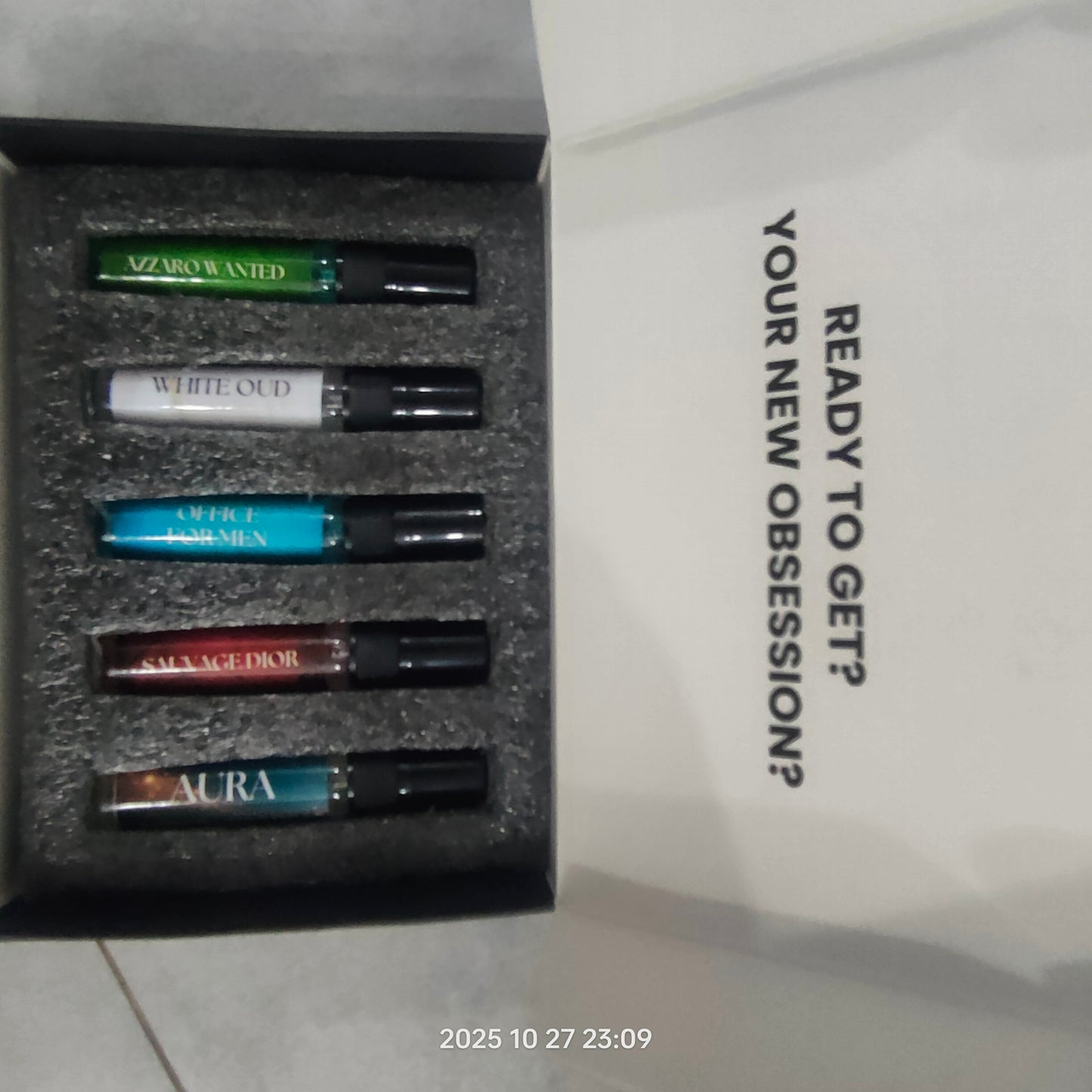 Gents set of 5 Tester (786-8)