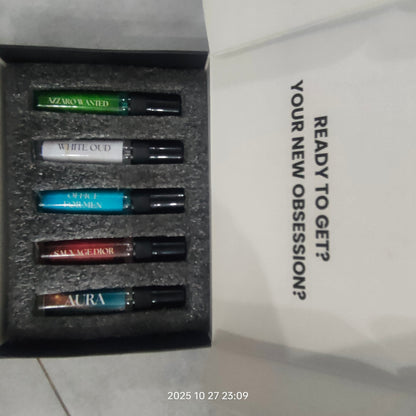 Gents set of 5 Tester (786-8)